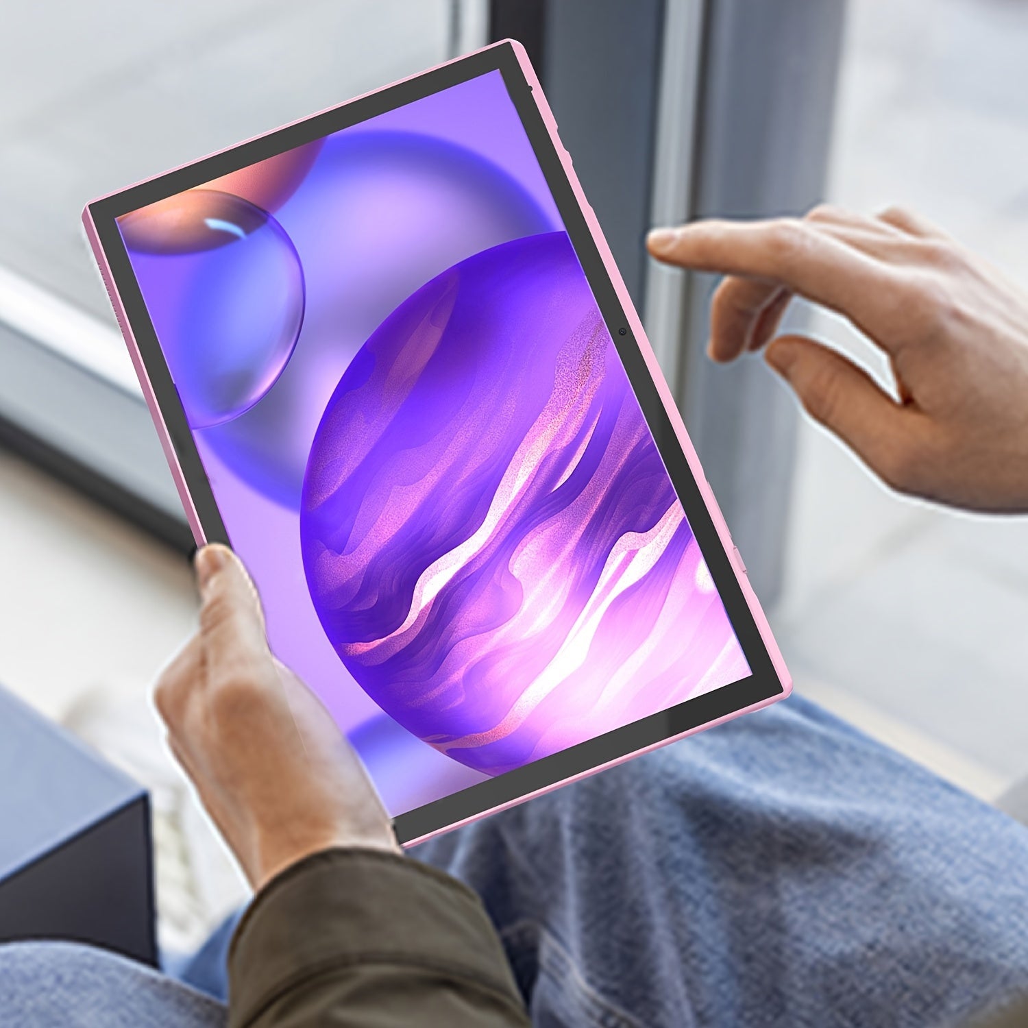 10.1Inch for Android 14Tablet, RK3326S 4-Core 6GB (2GB+4GB Expansion)RAM 32GB ROM Support Wi-Fi 6, 10.1 Inch Tablet, FHD IPS Touch Screen, 2MP Front 8MP Back Camera, Type-C Tablete G-sensor, 6000mAh Larger Battery - iBrightCS