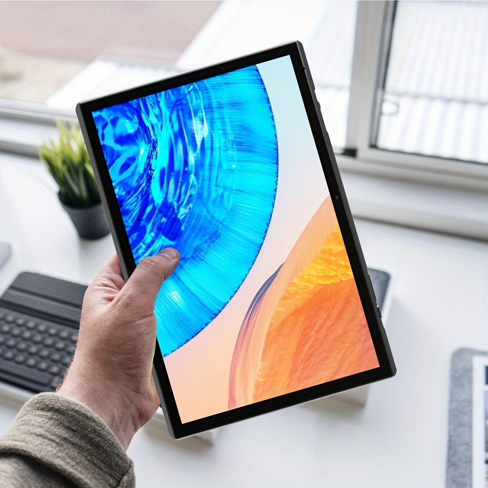 YQSAVIOR 10 Inch Android 13 Tablet - 2GB+4GB RAM, 32GB ROM + 1TB Expandable, RK3326S Quad-Core, 2.4G/5G WiFi, GMS Certified IPS Touch Screen, New 2024 Model