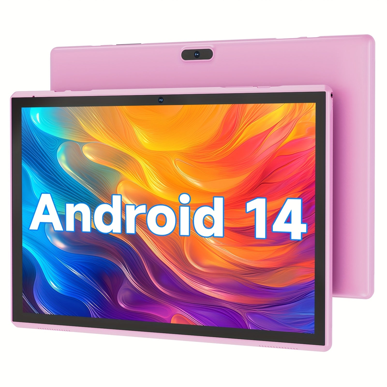 10.1Inch for Android 14Tablet, RK3326S 4-Core 6GB (2GB+4GB Expansion)RAM 32GB ROM Support Wi-Fi 6, 10.1 Inch Tablet, FHD IPS Touch Screen, 2MP Front 8MP Back Camera, Type-C Tablete G-sensor, 6000mAh Larger Battery - iBrightCS