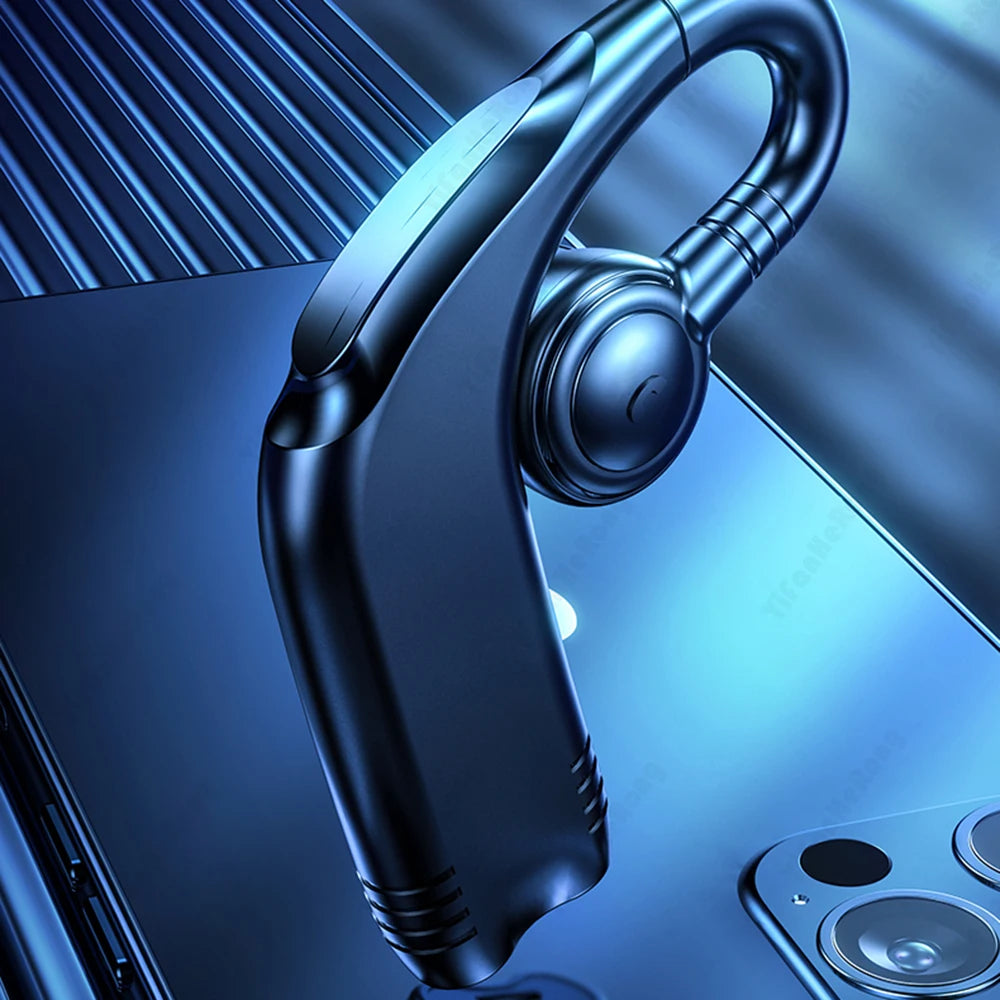 M99 Wireless Bluetooth-compatible Headset Noise Cancelling Hanging Ear Type Business Wireless Sport Music Earphone For Xiaomi - iBrightCS