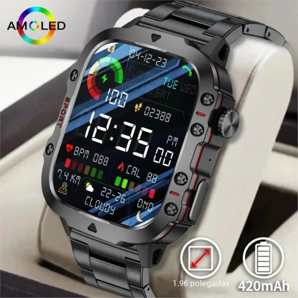 Original Men Smart Watch Bluetooth Call Fitness Clock 3ATM IP68 Swim Waterproof Sports Smartwatch for Women Xiaomi Android 2024 - iBrightCS