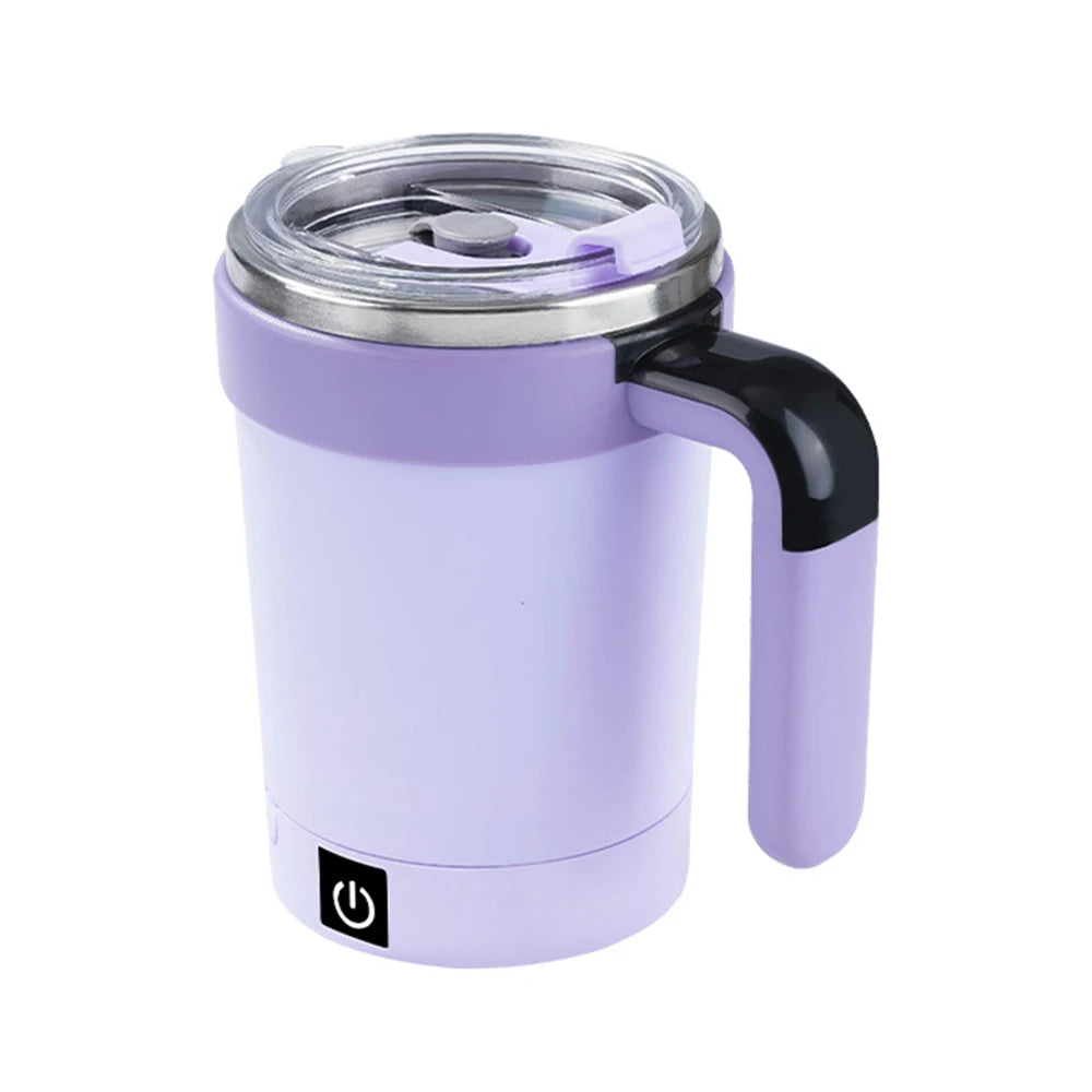 Automatic Stirring Coffee Mug Rechargeable Electric Stirring Mixer Protein Shake Cup Touch Display Temperature