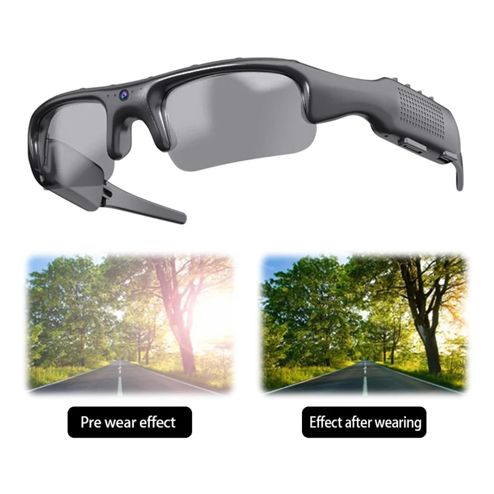 Camera Smart HD 1080P WIFI Sports Glasses With Camera and Audio Recording Glasse - iBrightCS