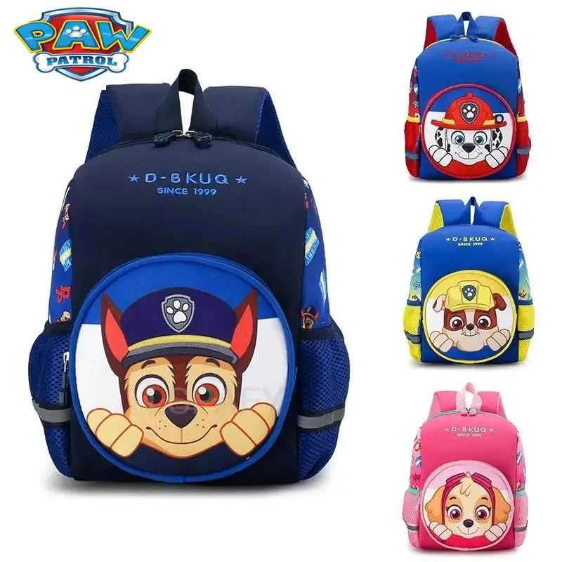 PAW Patrol Children Genuine School Bag Cute Dogs Fashion Boy Girl Backpack Kids Kindergarten Rucksack Marshall Chase Baby Gift - iBrightCS