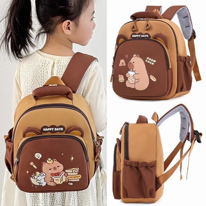 Small Backpack Kids Girls Casual Daypack Bag Schoolbag Rucksack for Travel Shopping - iBrightCS