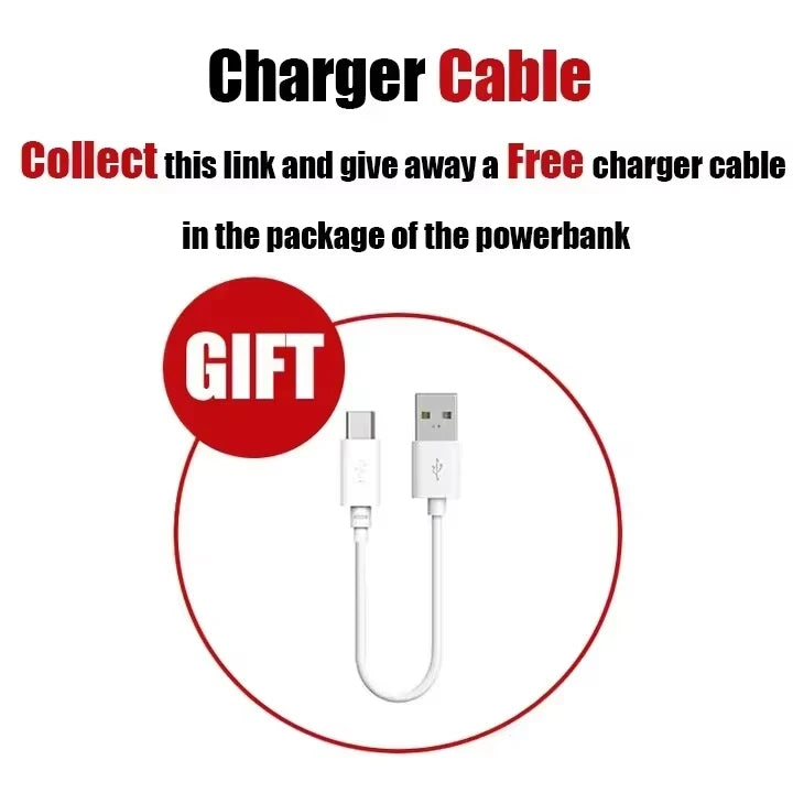 200000mAh Power Bank 120W Super Fast Charging Battery High Capacity Digital Display Power Bank For Iphone Samsung Xiaomi Huawei
