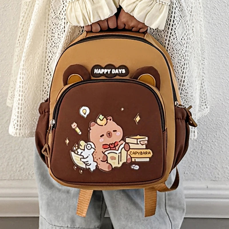 Small Backpack Kids Girls Casual Daypack Bag Schoolbag Rucksack for Travel Shopping - iBrightCS