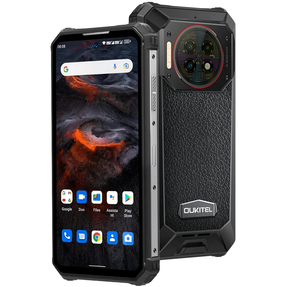 Oukitel WP19 Pro Rugged Phone 6.8" FHD+ Screen 22000mAh 24GB 256GB Smartphone 64MP Camera Helio G99 120Hz Mobile Phone - iBrightCS