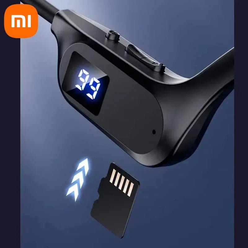 Xiaomi X7 Bone Conduction Wireless Earphone Sport Swimming Bluetooth Compatible Headphone Hand-free With Mic For Running Earbuds