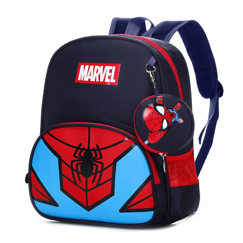 New Children School Bag Boys Girls Spider Man Cartoon Kindergarten Schoolbags Kids Orthopedic Backpacks 4-13 Year - iBrightCS