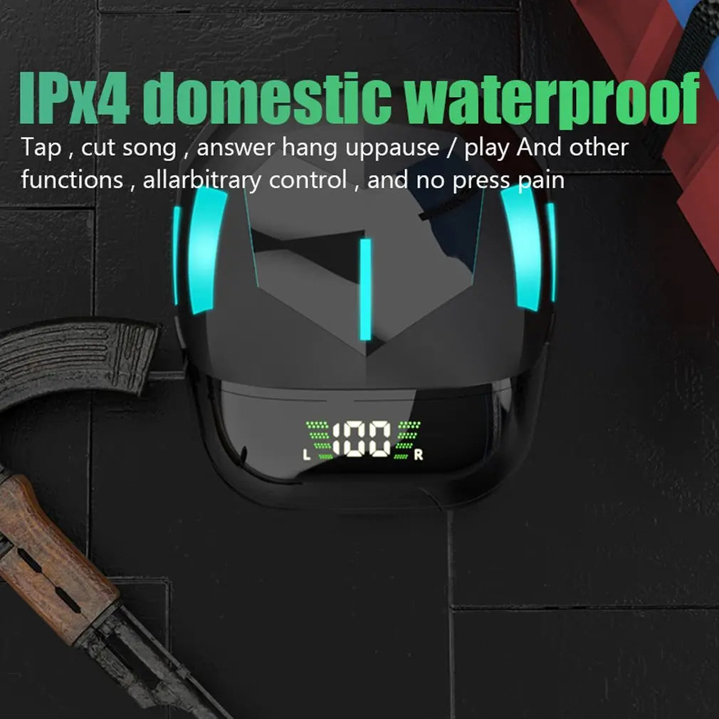 Wireless Bluetooth-Compatible 5.1 Earphone Game