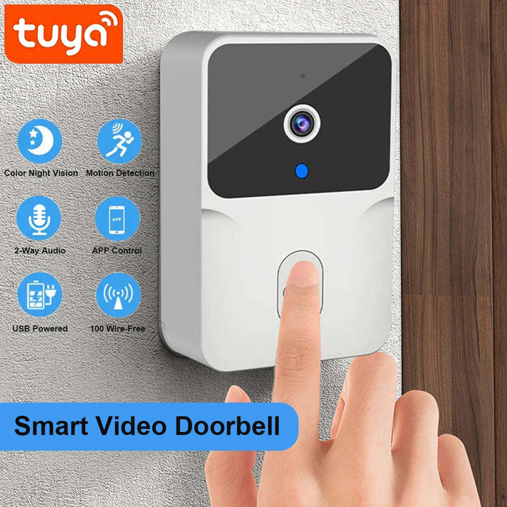 Smart Video Doorbell WiFi HD Security Camera - iBrightCS