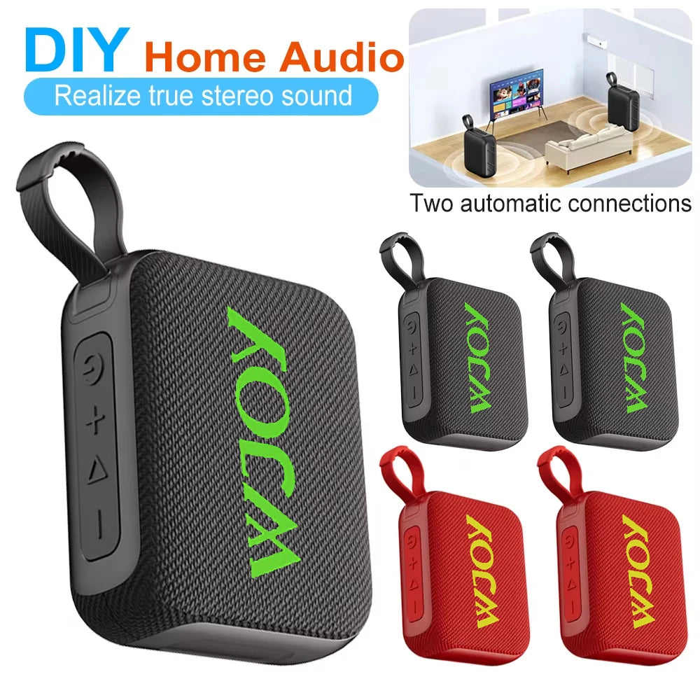 G04 Subwoofer Bluetooth 5.4 Speakers IP67 Waterproof Hi-Fi Audio Wireless Soundbar Cute Mini Portable Speaker for Home Theater - iBrightCS