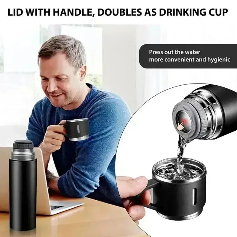 3-in1 Stainless Steel Vacuum Insulated Bottle Gift Set