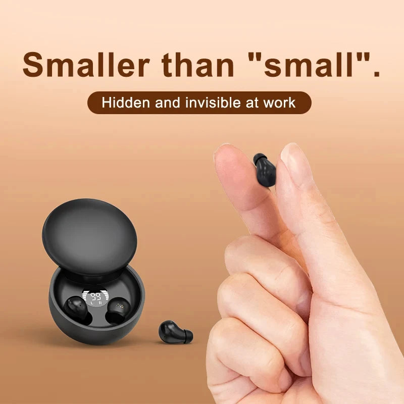 SK26 TWS Wireless Bluetooth 5.4 Headphones In-Ear Invisible Sleep Earbud With Mic Noise Cancelling Earphones HIFI Music Headset