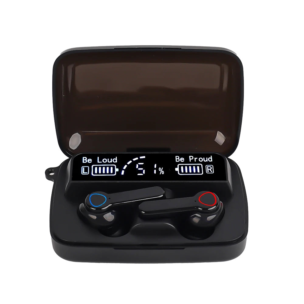 Wireless Headphones with Cable Sports Waterproof Bluetooth 5.1 Earphone Stereo Headset with Microphone for IPhone Samsung Xiaomi