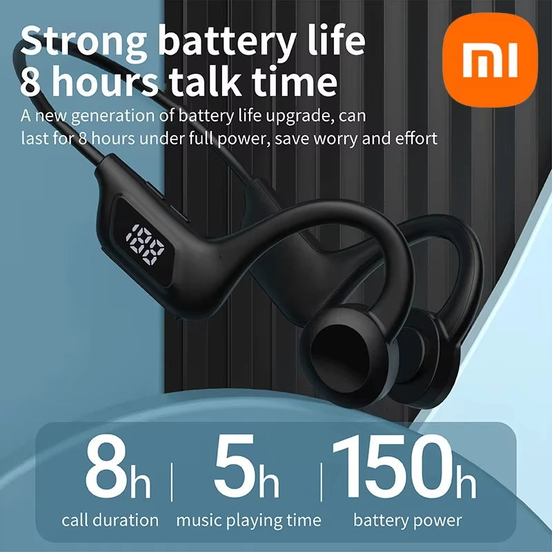 Xiaomi X7 Bone Conduction Wireless Earphone Sport Swimming Bluetooth Compatible Headphone Hand-free With Mic For Running Earbuds