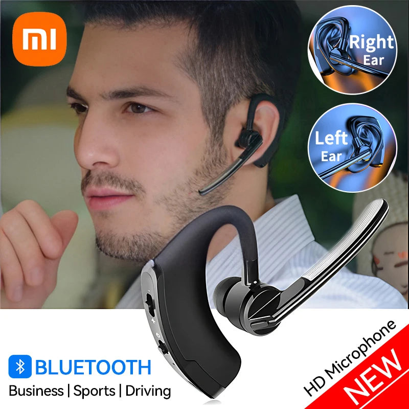 Xiaomi Wireless Bluetooth Single Earphone With HD Mic Stereo Headset Handsfree Call Business Headphone For Sports Driving Travel - iBrightCS