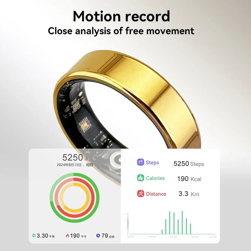 Smart Ring SR08 Multifunctional Ring Bluetooth Health Monitoring Sleep Monitoring Heart Rate Men Women Smart Ring New 2025