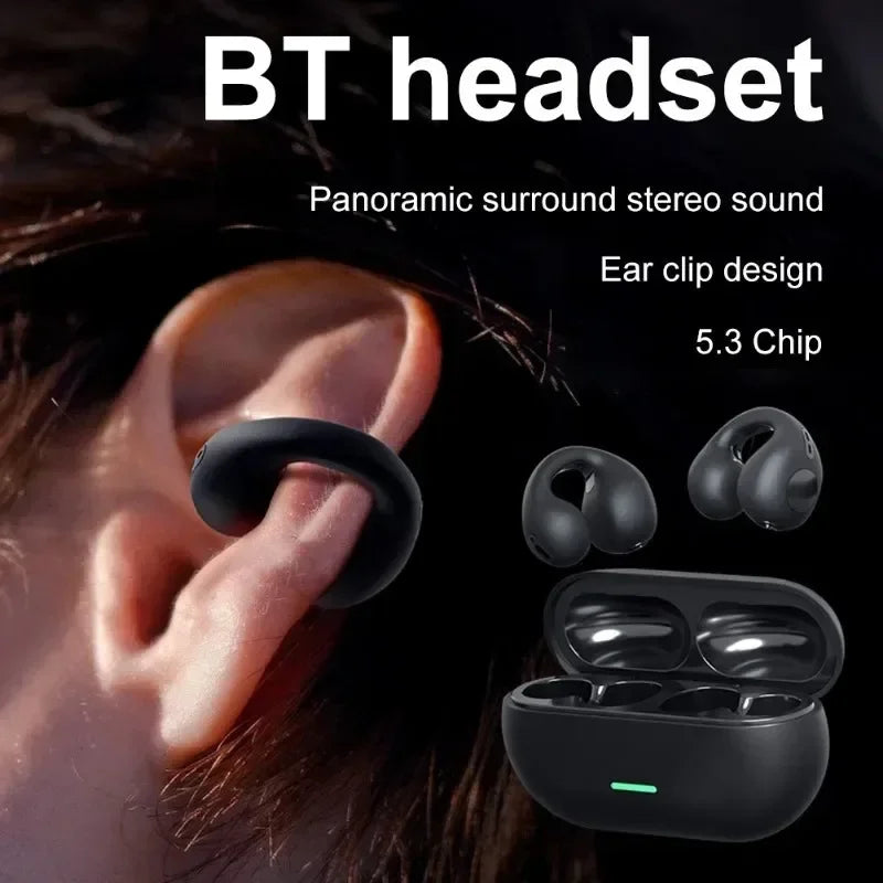 Ear-Clip Bluetooth Headphones - iBrightCS