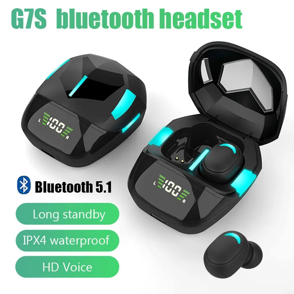 Wireless Bluetooth-Compatible 5.1 Earphone Game