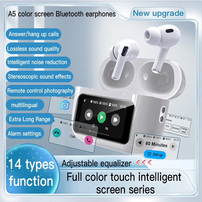 In Ear Earphones Subwoofer With HD Mic Type-C Wireless Headset For iPhone15 16 Samsung Xiaomi Huawei VIVO Phone Tablet Headphone