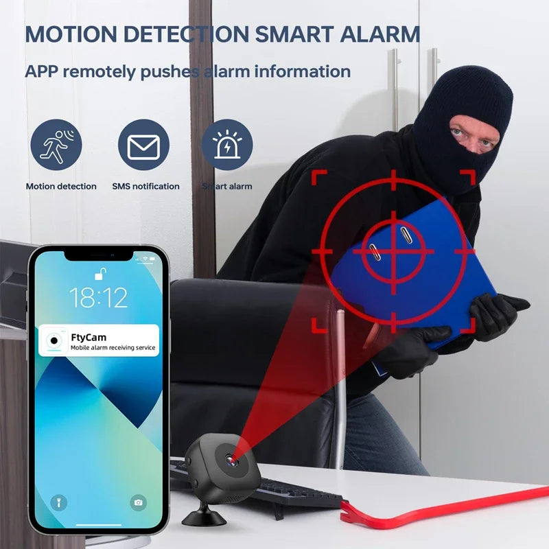 4K HD Smart Wireless Camera Battery Camera Indoor Security Monitor Hd Camera Networked Monitoring Equipment Home Surveillance