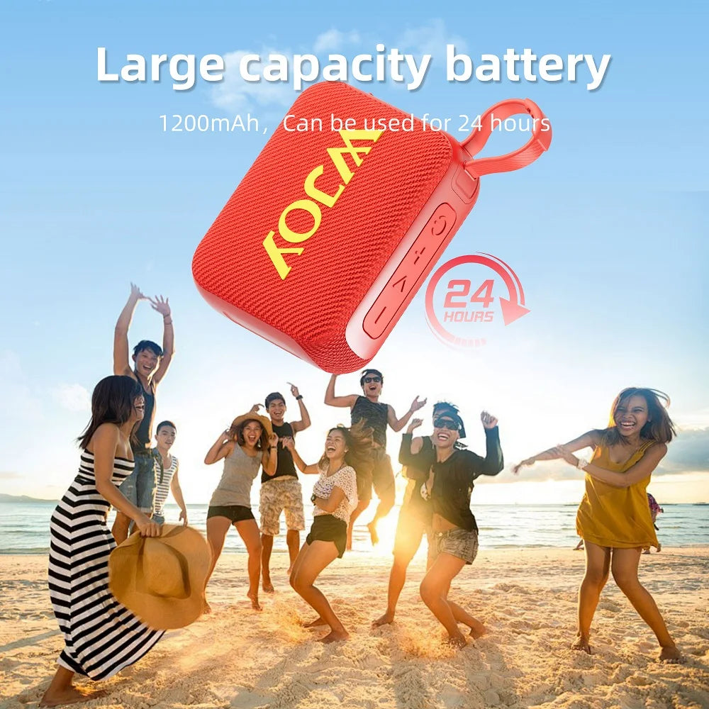 G04 Subwoofer Bluetooth 5.4 Speakers IP67 Waterproof Hi-Fi Audio Wireless Soundbar Cute Mini Portable Speaker for Home Theater - iBrightCS