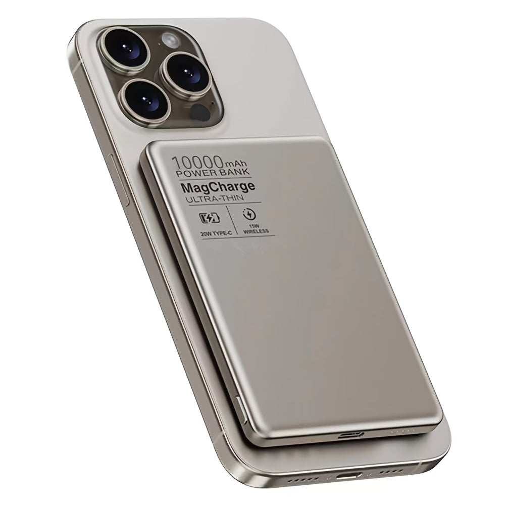 Portable Magnetic Power Bank 5000/10000mAh, 15W Wireless Portable Charger, USB-C PD 20W Fast Charging, Compatible with iPhone 15/15 Plus/15 Pro/15 Pro Max, iPhone 14/13/12 Series, Perfect for Travel and Holiday Gifts, Valenti