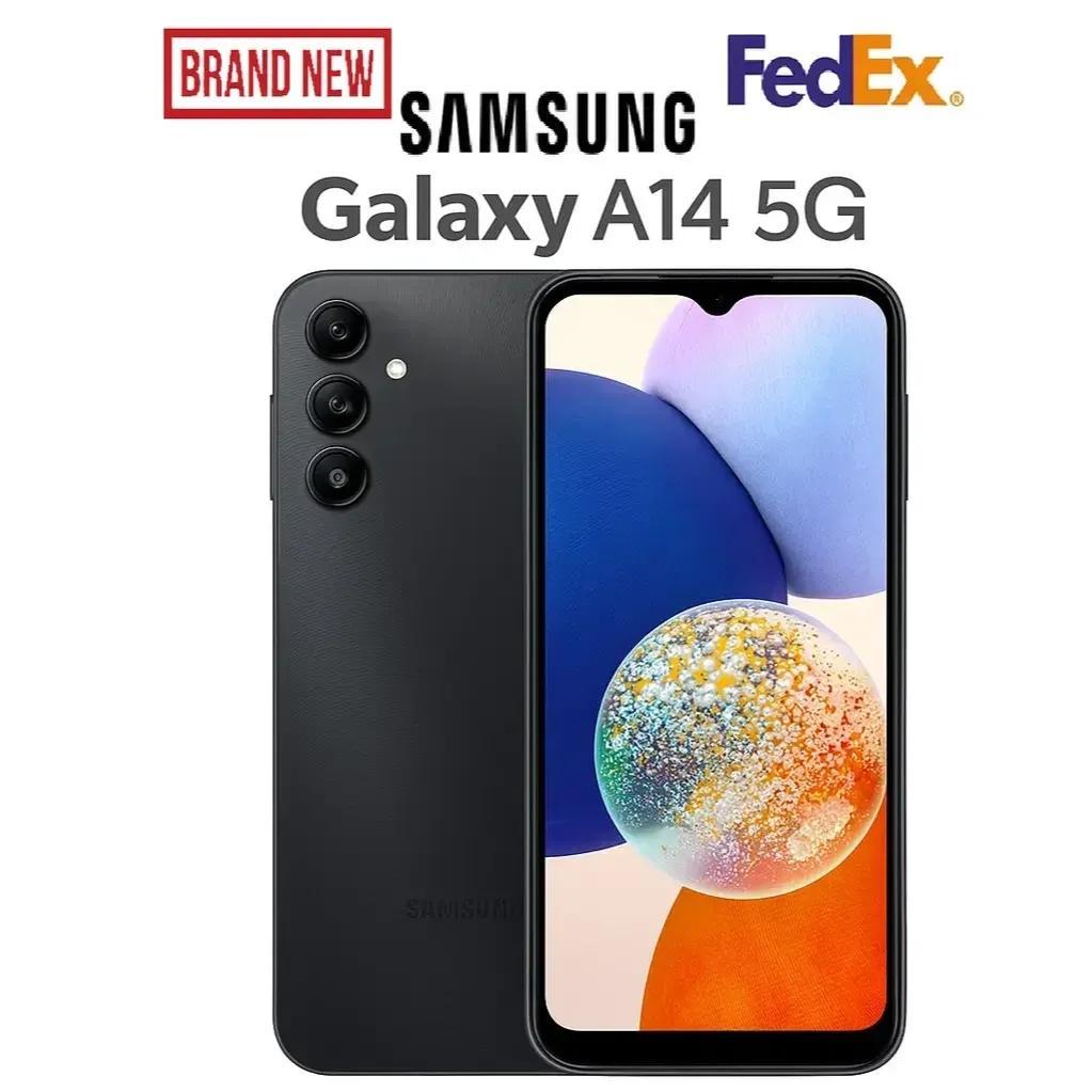 Samsung Galaxy A14 5G - 64GB (Unlocked) 6.6" Display - Black (New Sealed) - iBrightCS