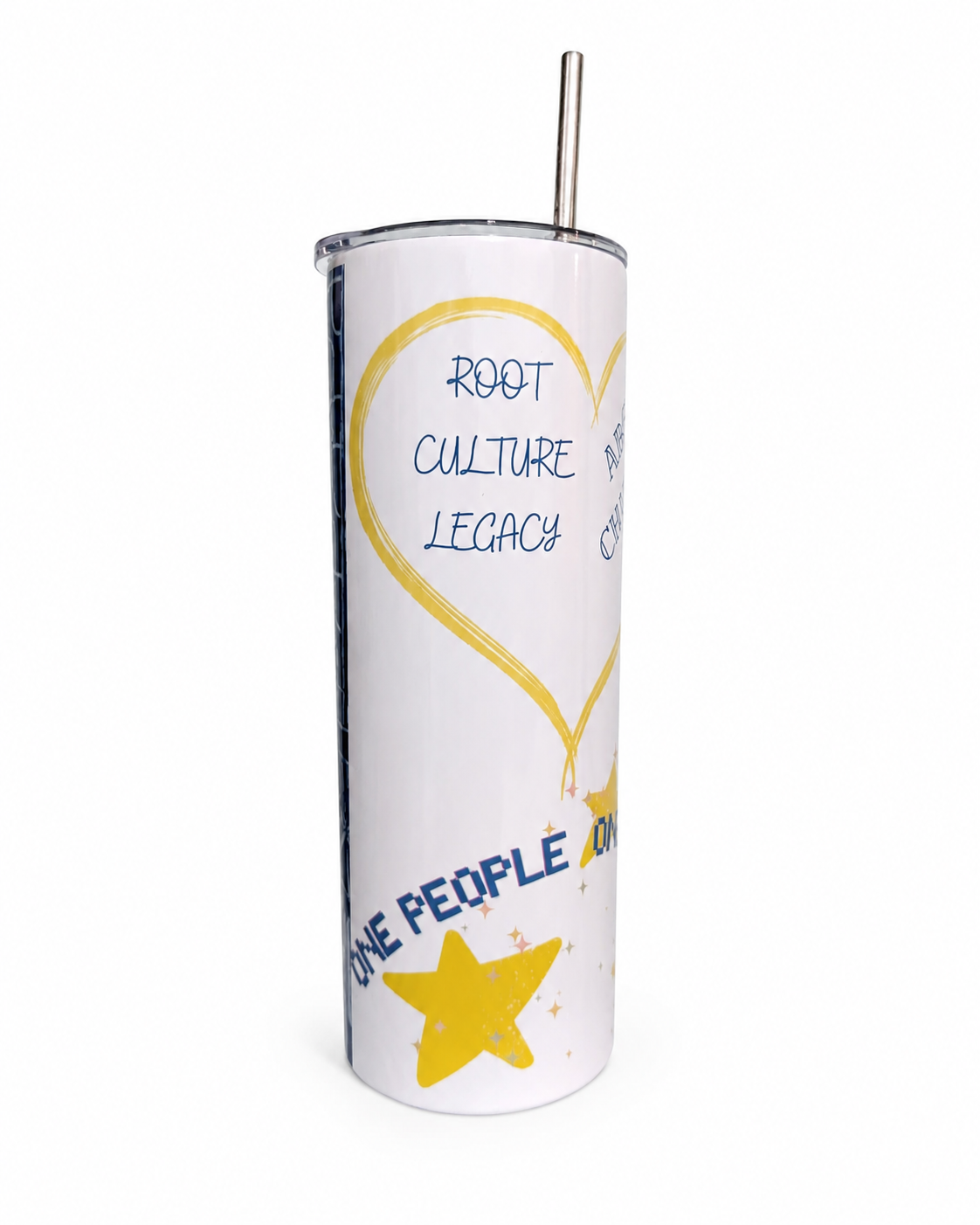 20oz White Roots & Legacy Tumbler