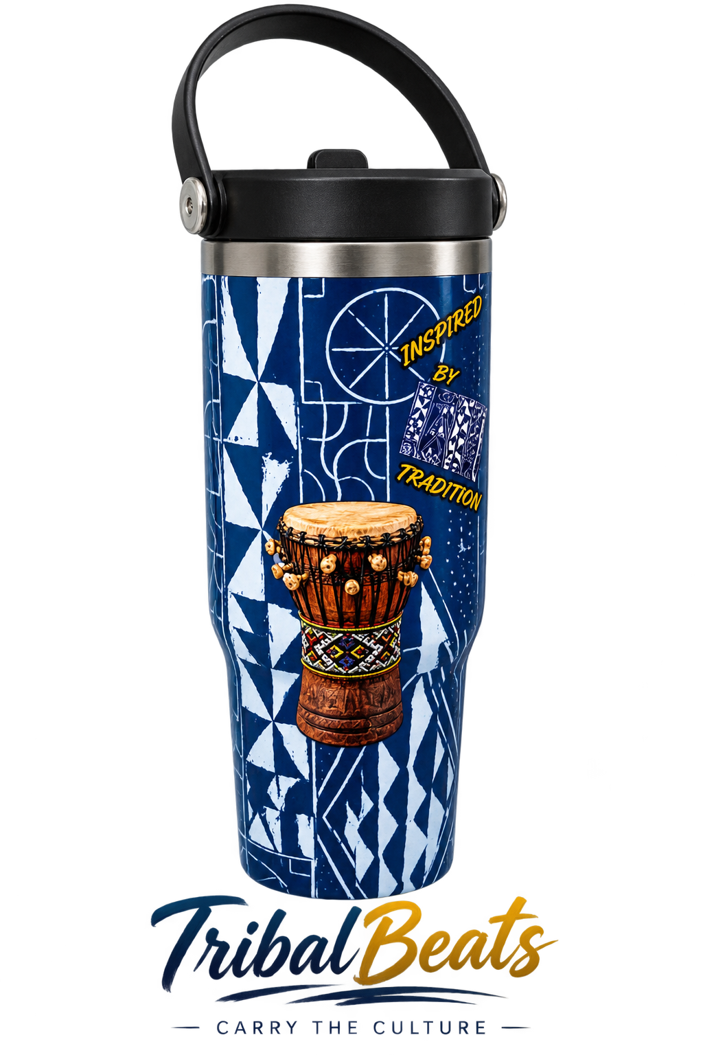 30oz Tribal Beats Tumbler
