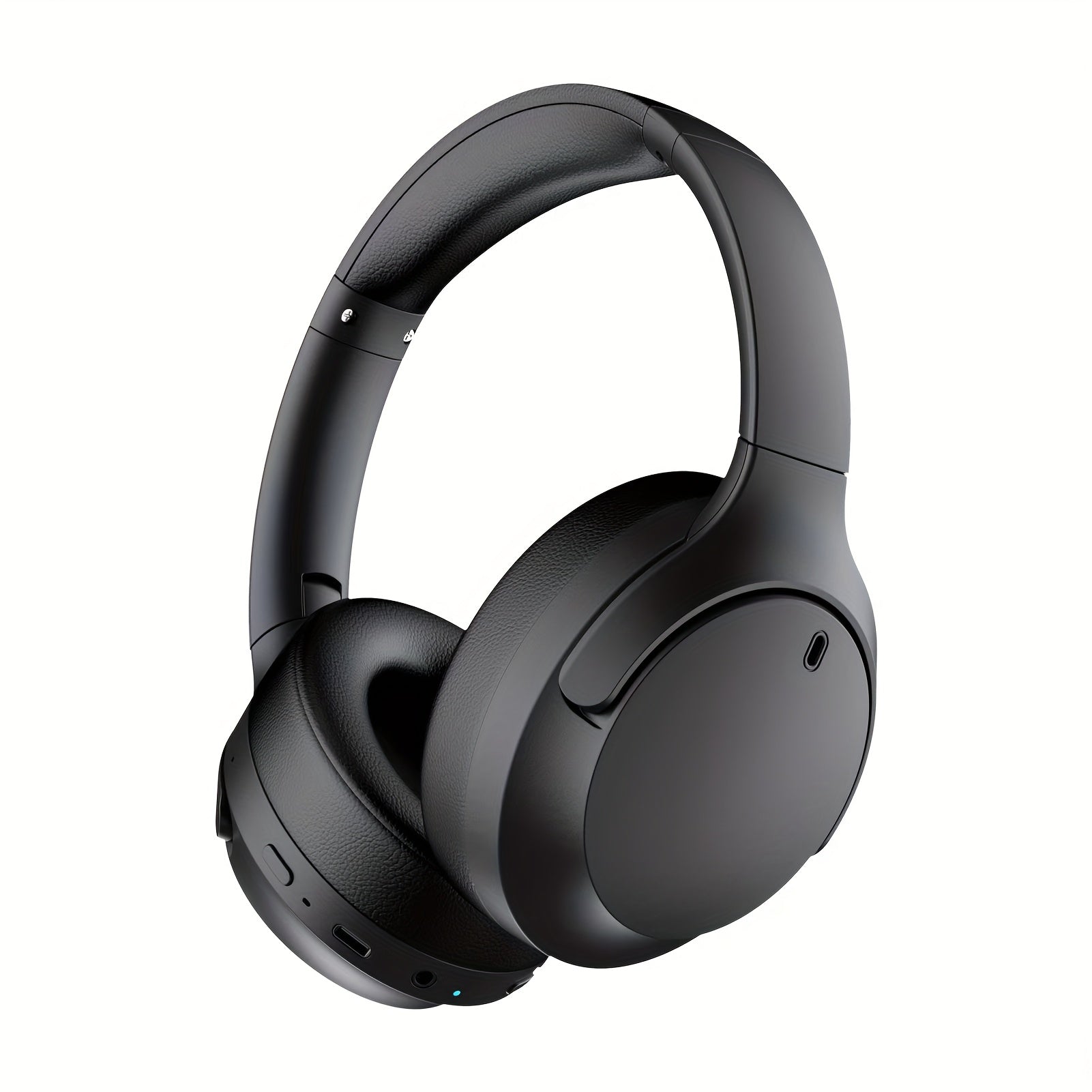 Luxury Over-Ear ANC Headphones with 360° Spatial Audio, Carbon Fiber Drivers, 30H Playtime, Multi-Device Pairing for iPhone/Android