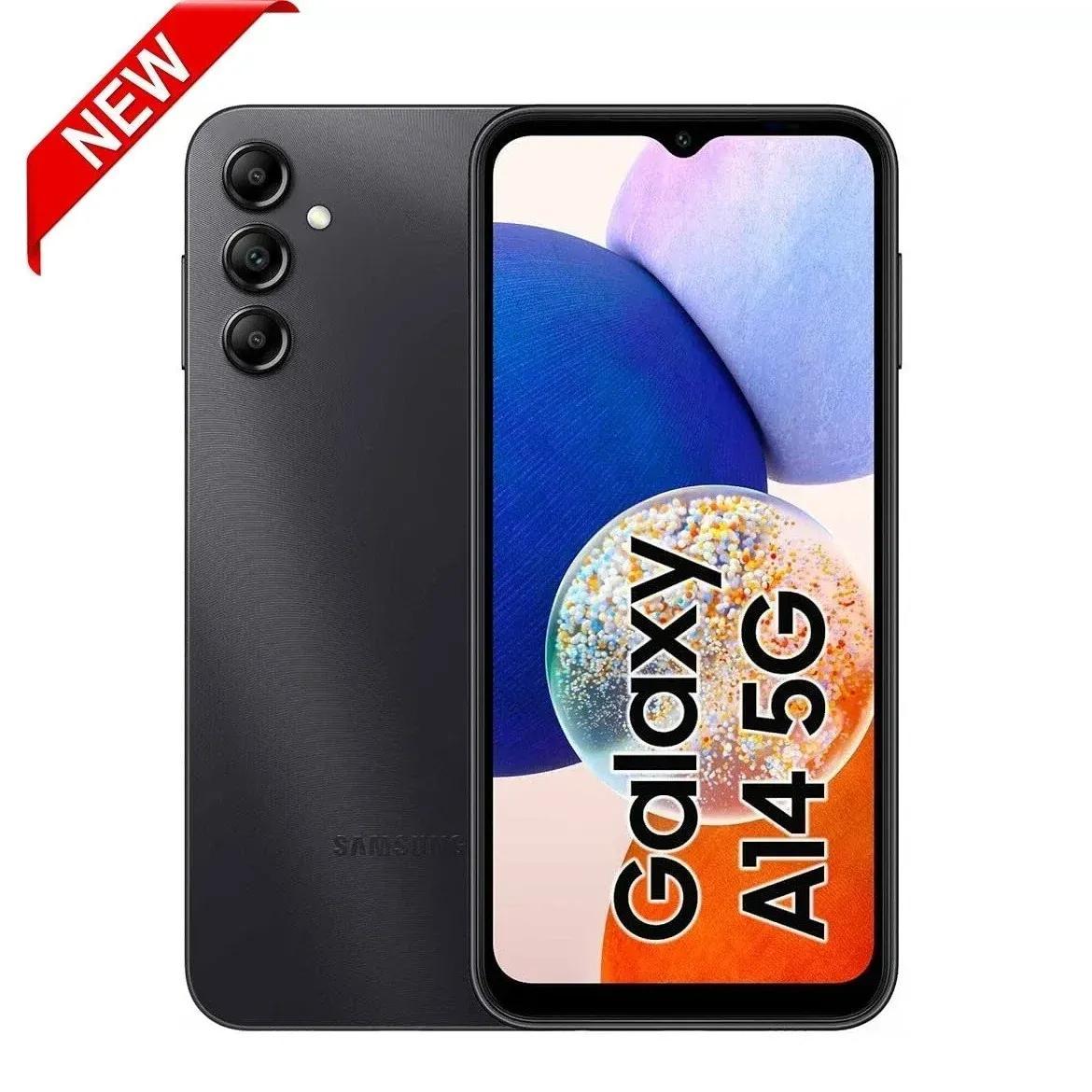 Samsung Galaxy A14 5G - 64GB (Unlocked) 6.6" Display - Black (New Sealed) - iBrightCS