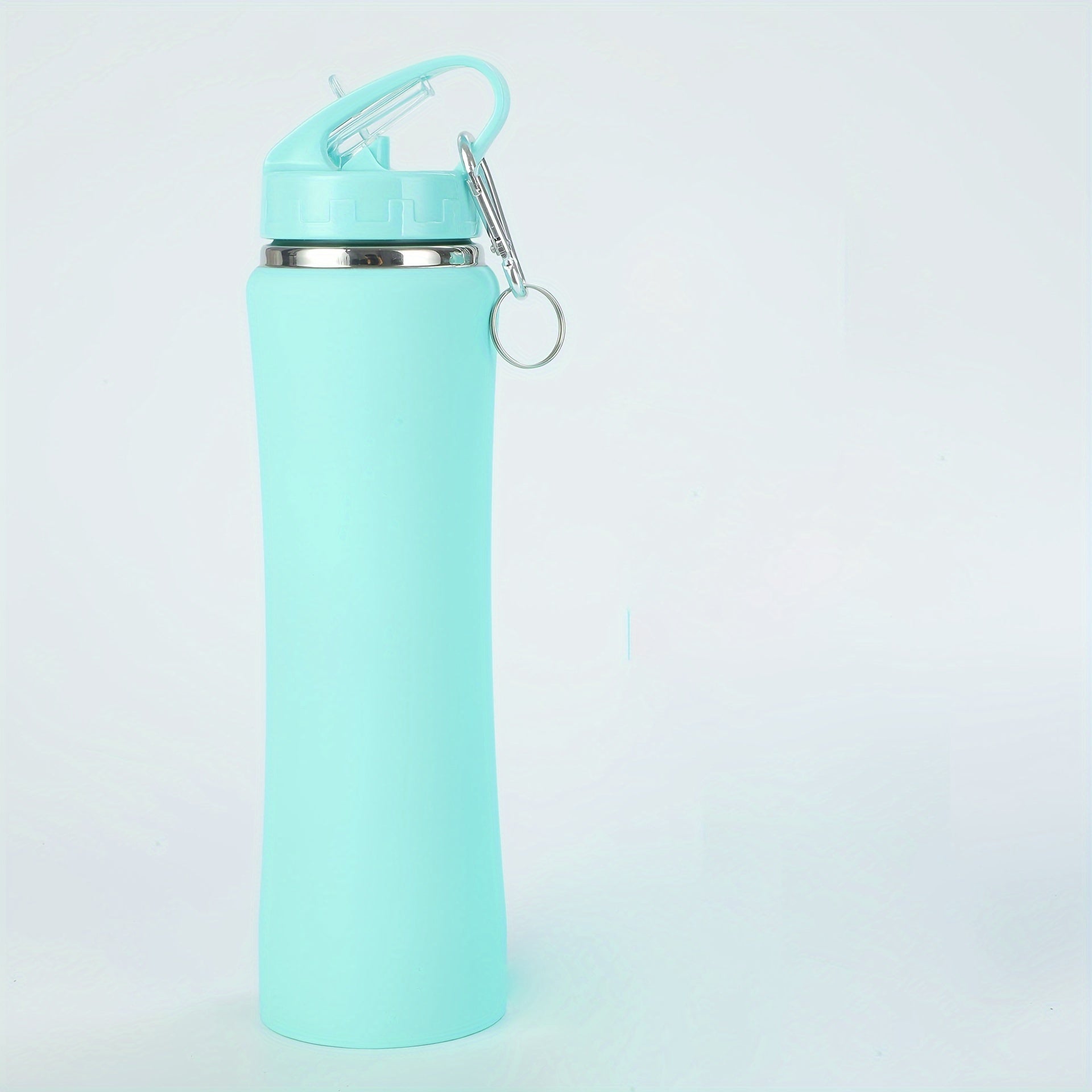 1pc Slim-Fit 304 Stainless Steel Insulated Water Bottle - Large Capacity, Double-Wall Vacuum Insulation for Sports, Cycling, Hiking & Fitness, Ergonomic Design with Carrying Strap, Multiple Colors Available, Hiking Hydration - iBrightCS
