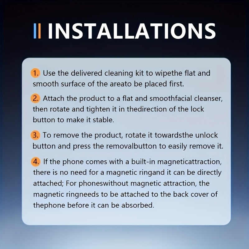 2PCS, 360 ° Rotating Magnetic Mobile Phone Holder, Foldable And Retractable, Suitable For IPhone 16/15/12, ABS Material, Non-waterproof, Multi-scene Use:Car/showerroom/gym/mirror, Universal Size, Black, Compatible With All S