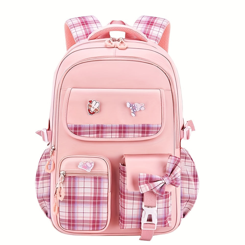 [Cute Backpack] Cute Girls Backpack | School Backpacks for Girls Kindergarten Elementary Preschool Middle Kids School Bag