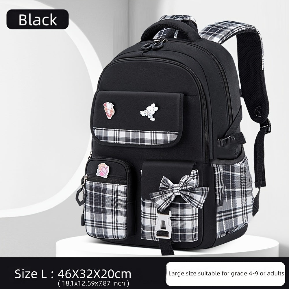 [Cute Backpack] Cute Girls Backpack | School Backpacks for Girls Kindergarten Elementary Preschool Middle Kids School Bag