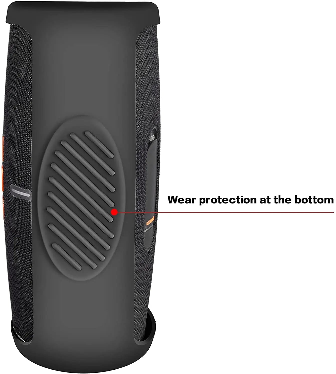 ZOPRORE Newest Travel Carrying Protective Soft Silicone Case for JBL Xtreme 3 Xtreme3 Bluetooth Speaker Bag Cover - iBrightCS