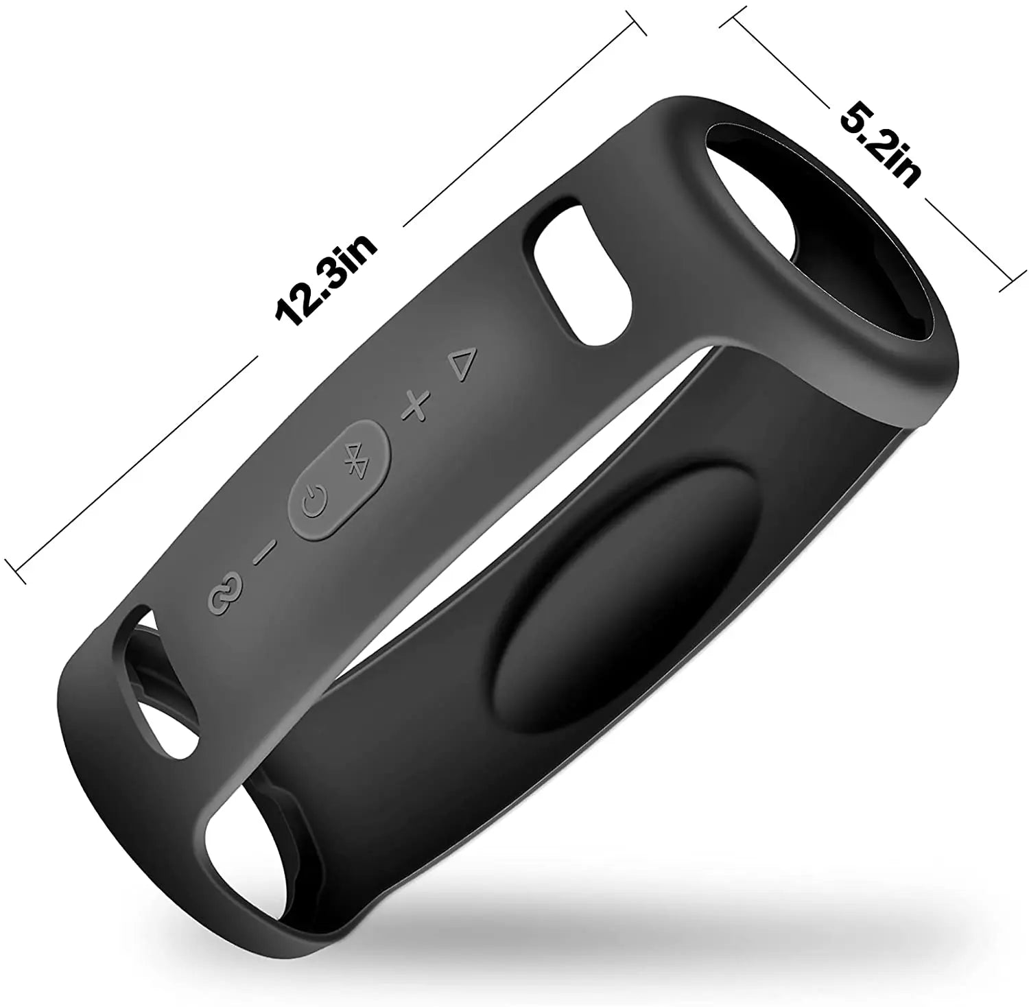 ZOPRORE Newest Travel Carrying Protective Soft Silicone Case for JBL Xtreme 3 Xtreme3 Bluetooth Speaker Bag Cover - iBrightCS