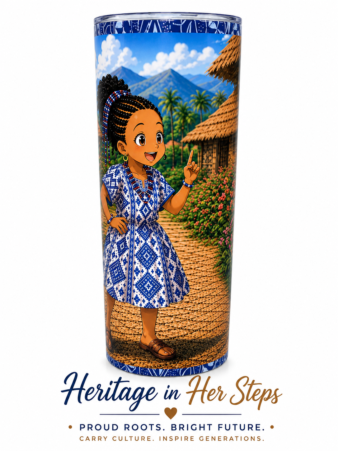 30oz Heritage in Her Steps Tumbler