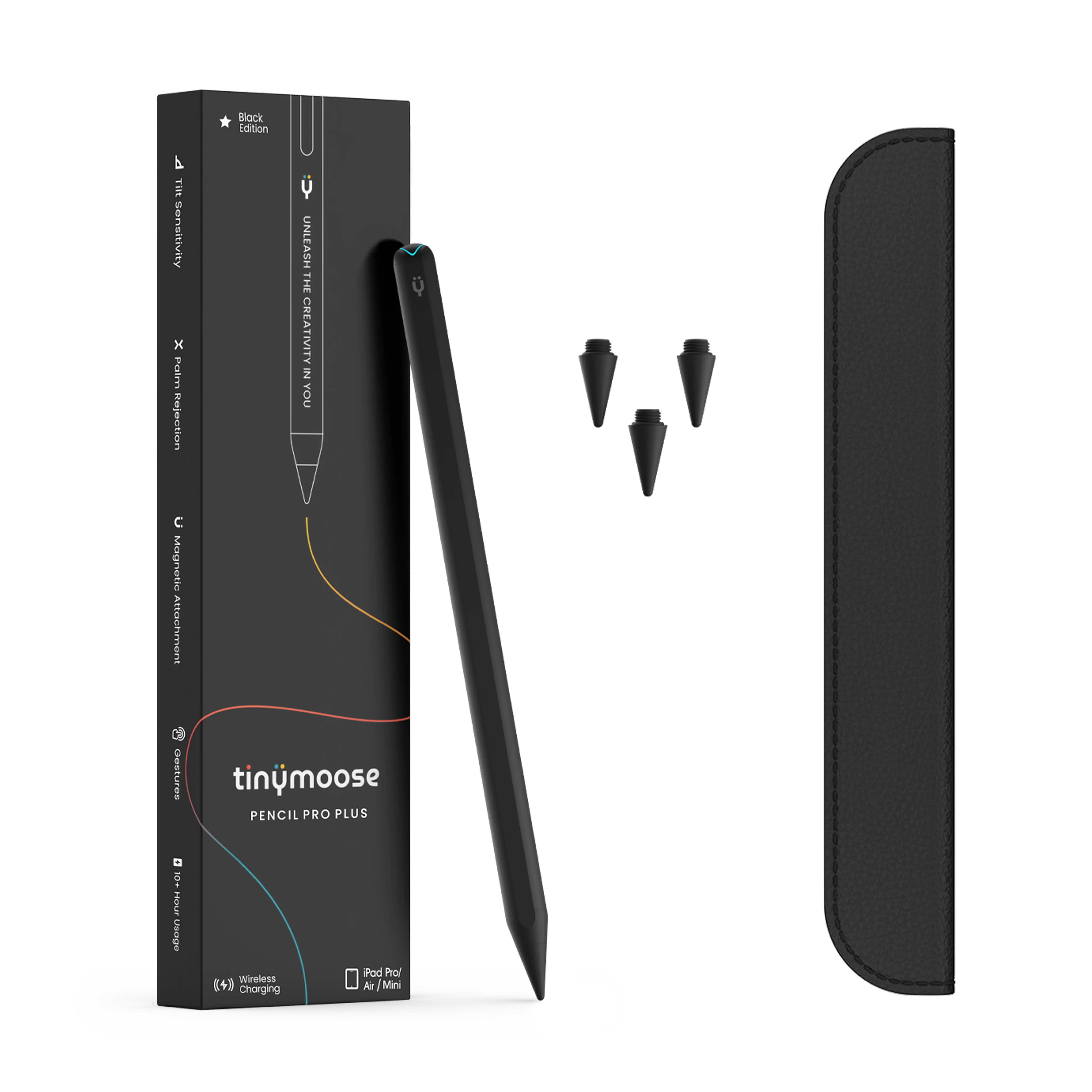 Pencil Pro Plus with Wireless Charging – Midnight Black