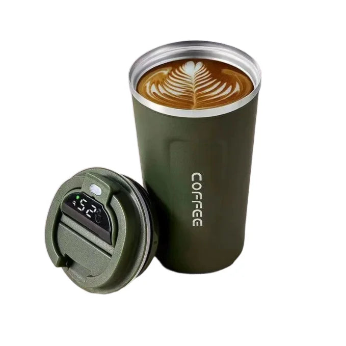 380/510ML Travel Stainless Steel Coffee Cup Thermal Mug Leak-Proof Thermos Bottle Tea Coffee Mug Vacuum Flask Insulated Cups Hot - iBrightCS