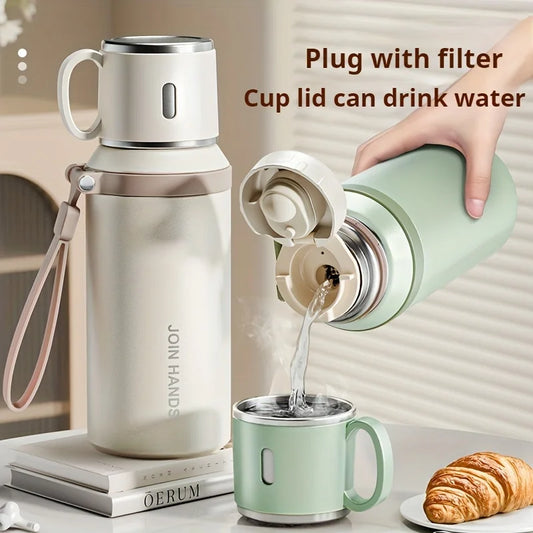 Thermal Water Bottle, Thermos Bottle, Keeps Cold and Hot Water