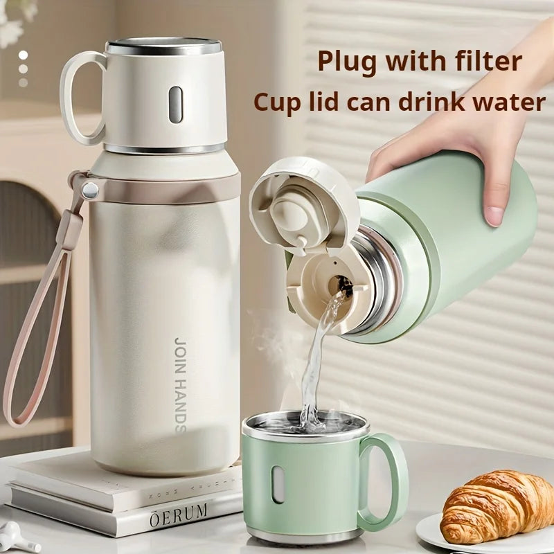 Thermal Water Bottle, Thermos Bottle, Keeps Cold and Hot Water