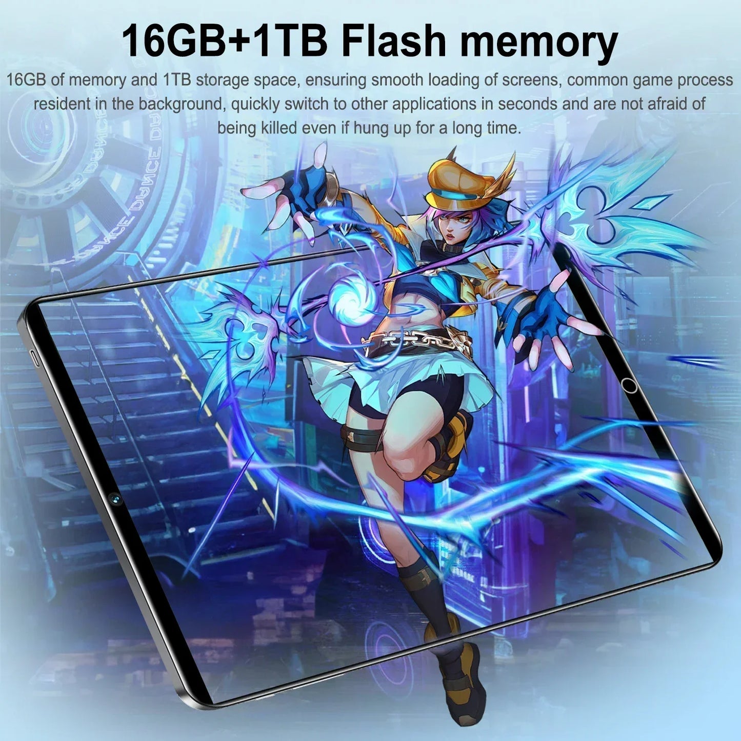 iB12-Tablet - 12inch, Android 13.0, 16GB RAM - 1TB ROM, 16MP - 32MP, 10 Core, 20000mAh, 4, 5G Wifi
