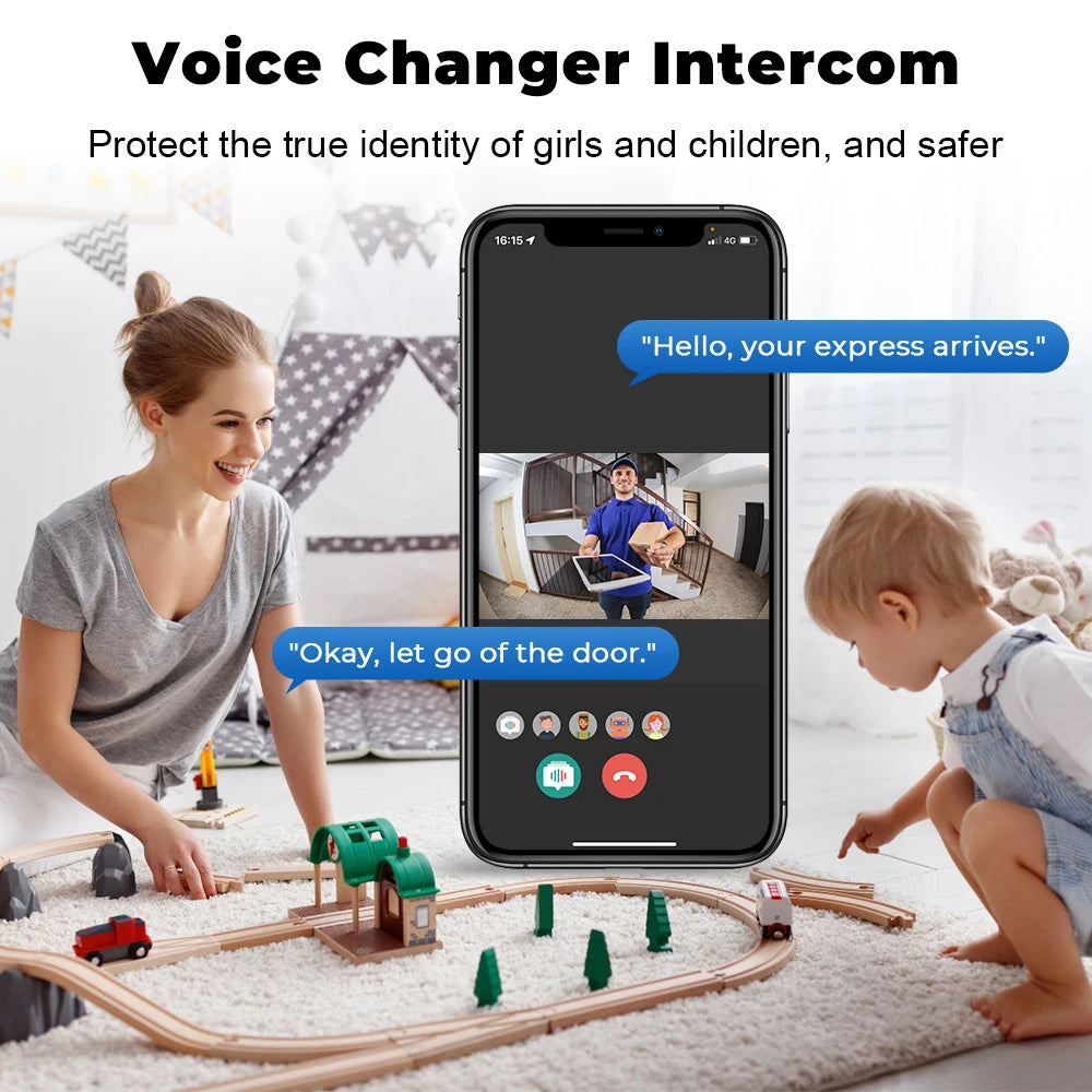 Smart Video Doorbell WiFi HD Security Camera