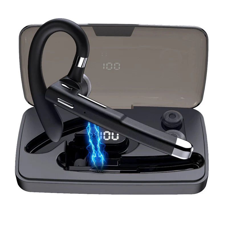 Wireless Headphones Micro Bluetooth Bussiness Headset Fone De Ouvido Audifonos Con Microfono Auriculares Inalambicos Earphones - iBrightCS