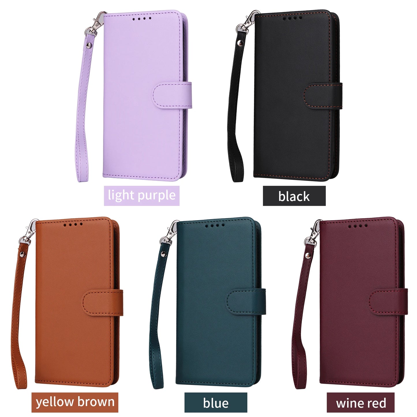 Flip Leather Case - iPhone 16 Pro Max 16 Plus