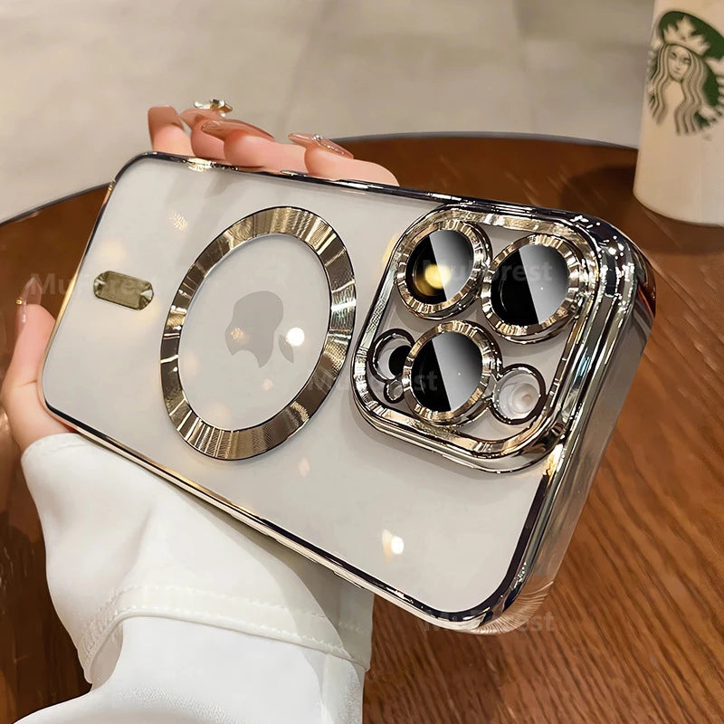 Luxury Magsafe Case - iPhone 16 15 14 13 12 11 Pro Max